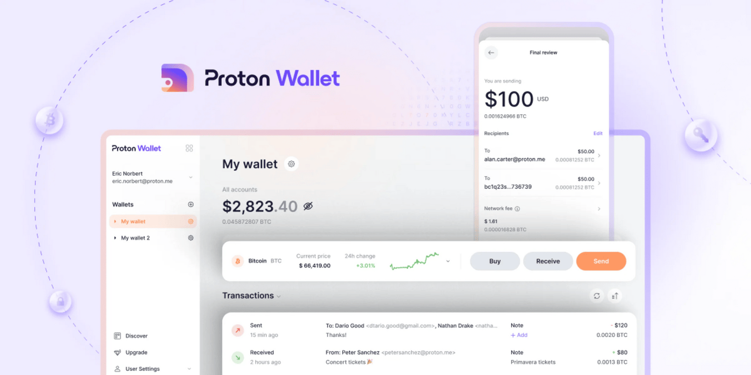 L’entreprise Proton lance son nouveau portefeuille Bitcoin « Proton Wallet »