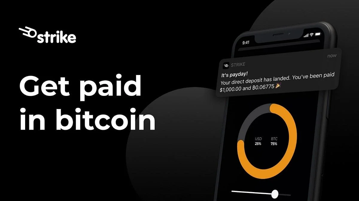 L’application Strike pour faire des paiements en Bitcoin